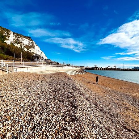 Flat 4 Marine Parade House, 1 East Cliff- Next To Dover Port, White Cliffs, Beach, Castle Esterno foto