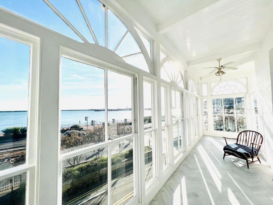 Flat 4 Marine Parade House, 1 East Cliff- Next To Dover Port, White Cliffs, Beach, Castle Esterno foto